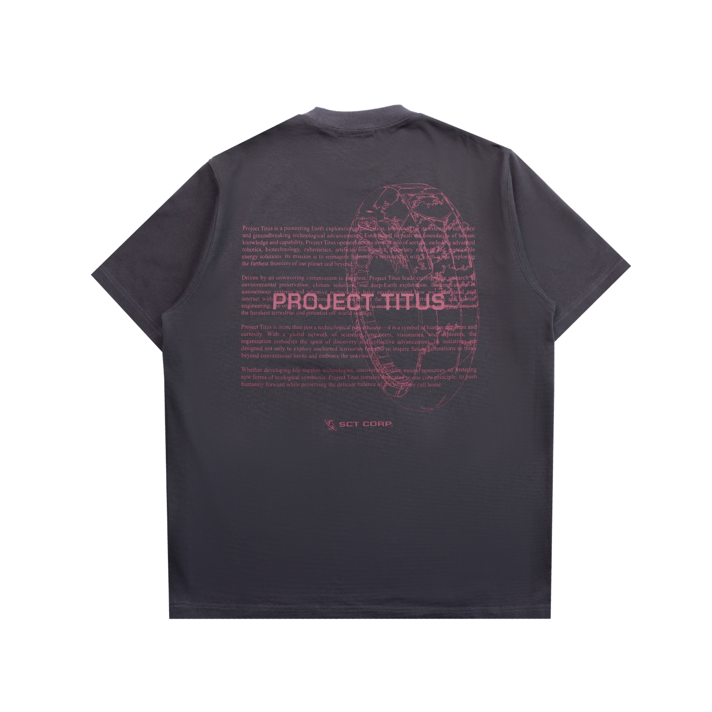 Society | Titus Merch Tee Black