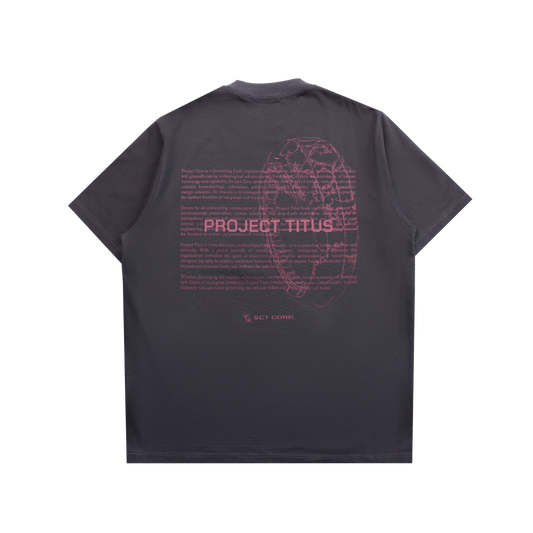 Society | Titus Merch Tee Black