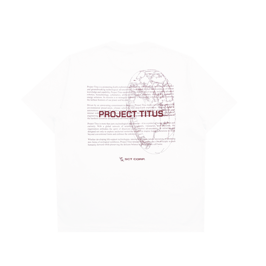 Society | Titus Merch Tee White