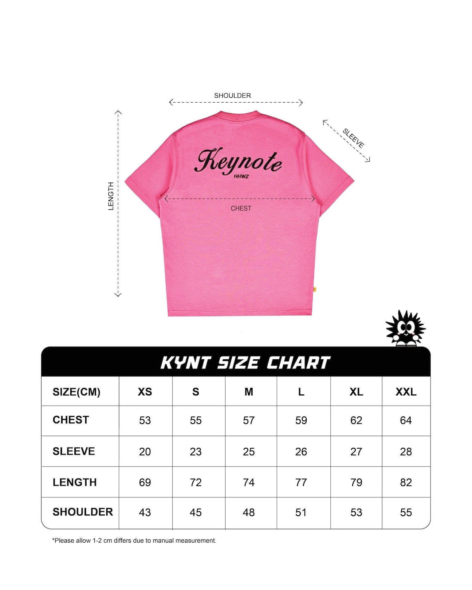 KEYNOTE | Daily Essential Tee Pink - SWAGANZ