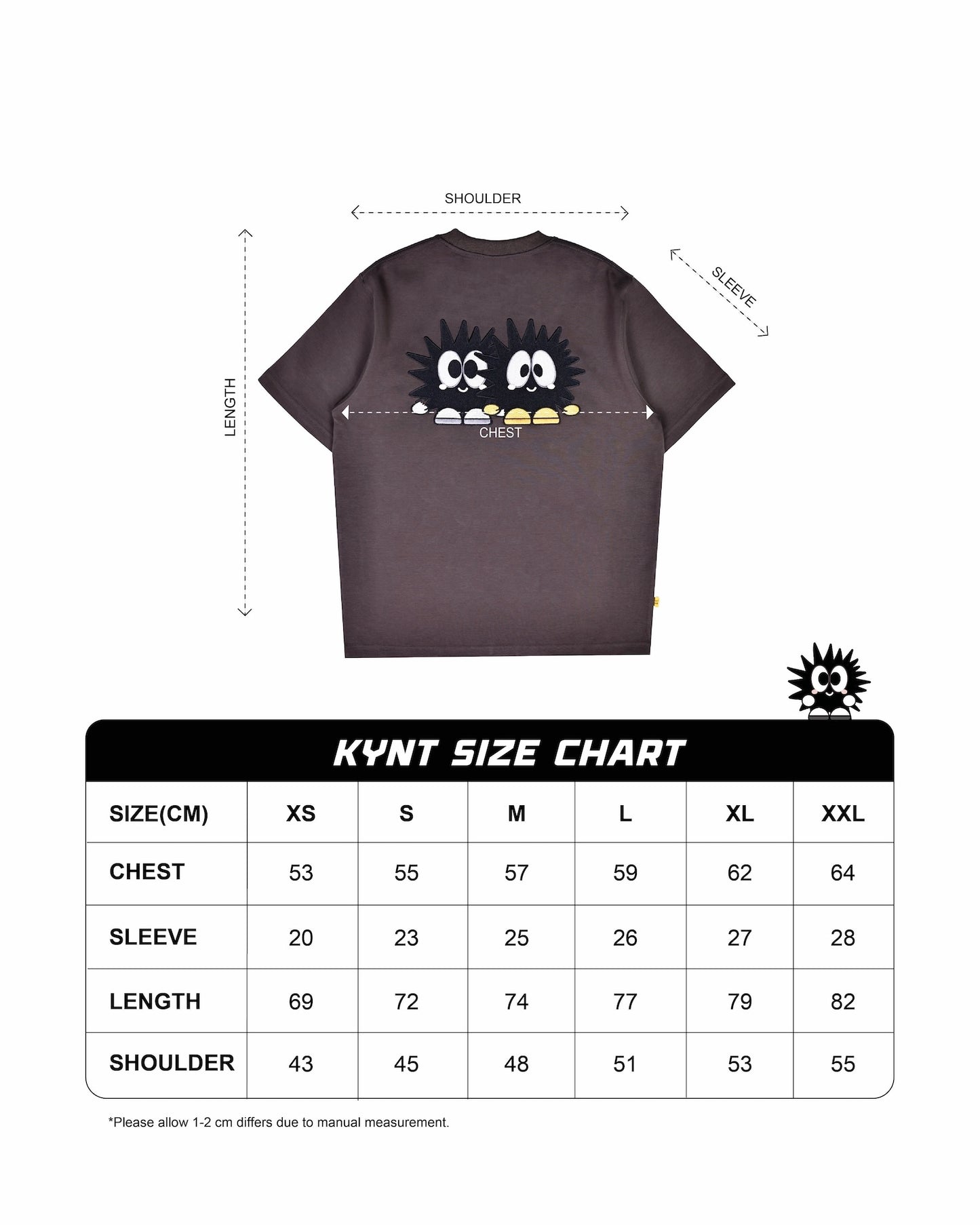 KEYNOTE | Ki-Ti Tee Dark Grey - SWAGANZ