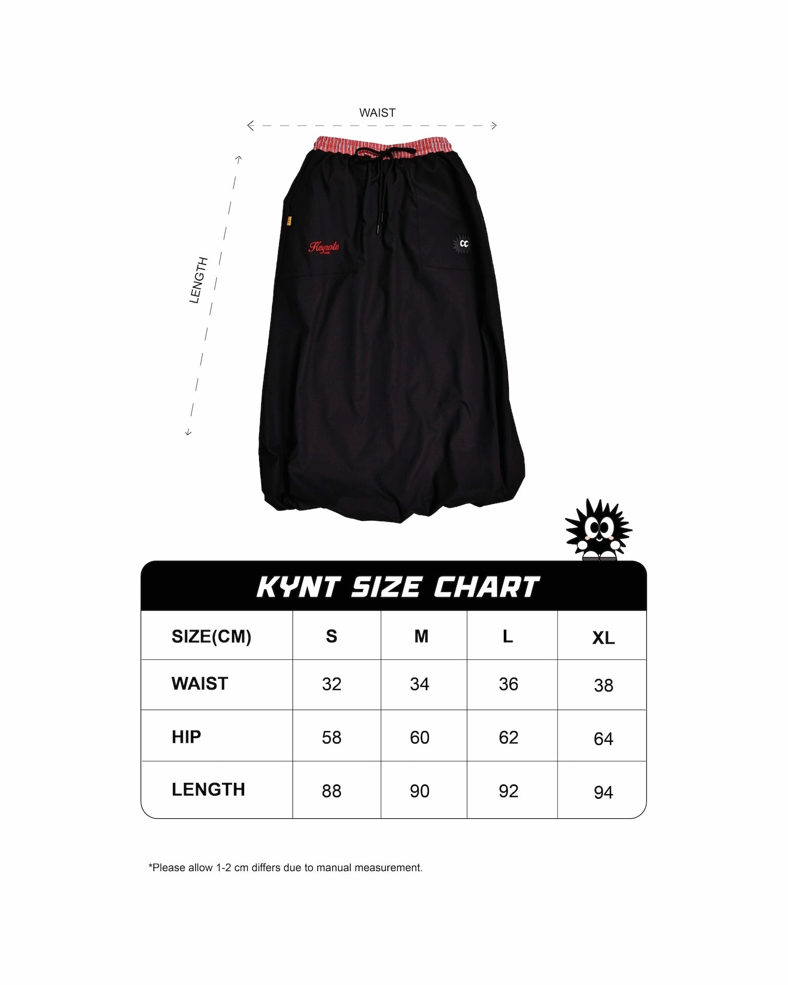 KEYNOTE | Maxi Skirt Black - SWAGANZ