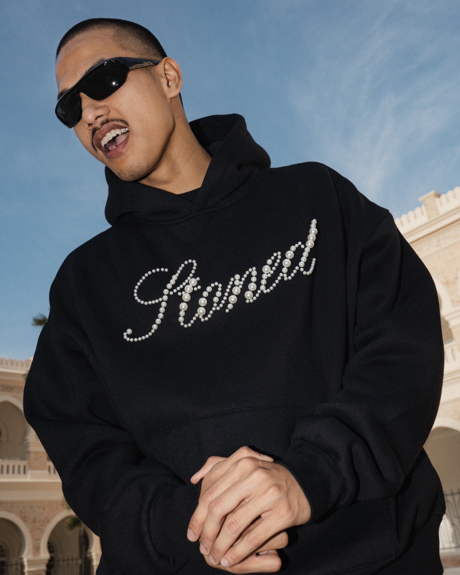 STONED | State Of Mind Hoodie Black - SWAGANZ