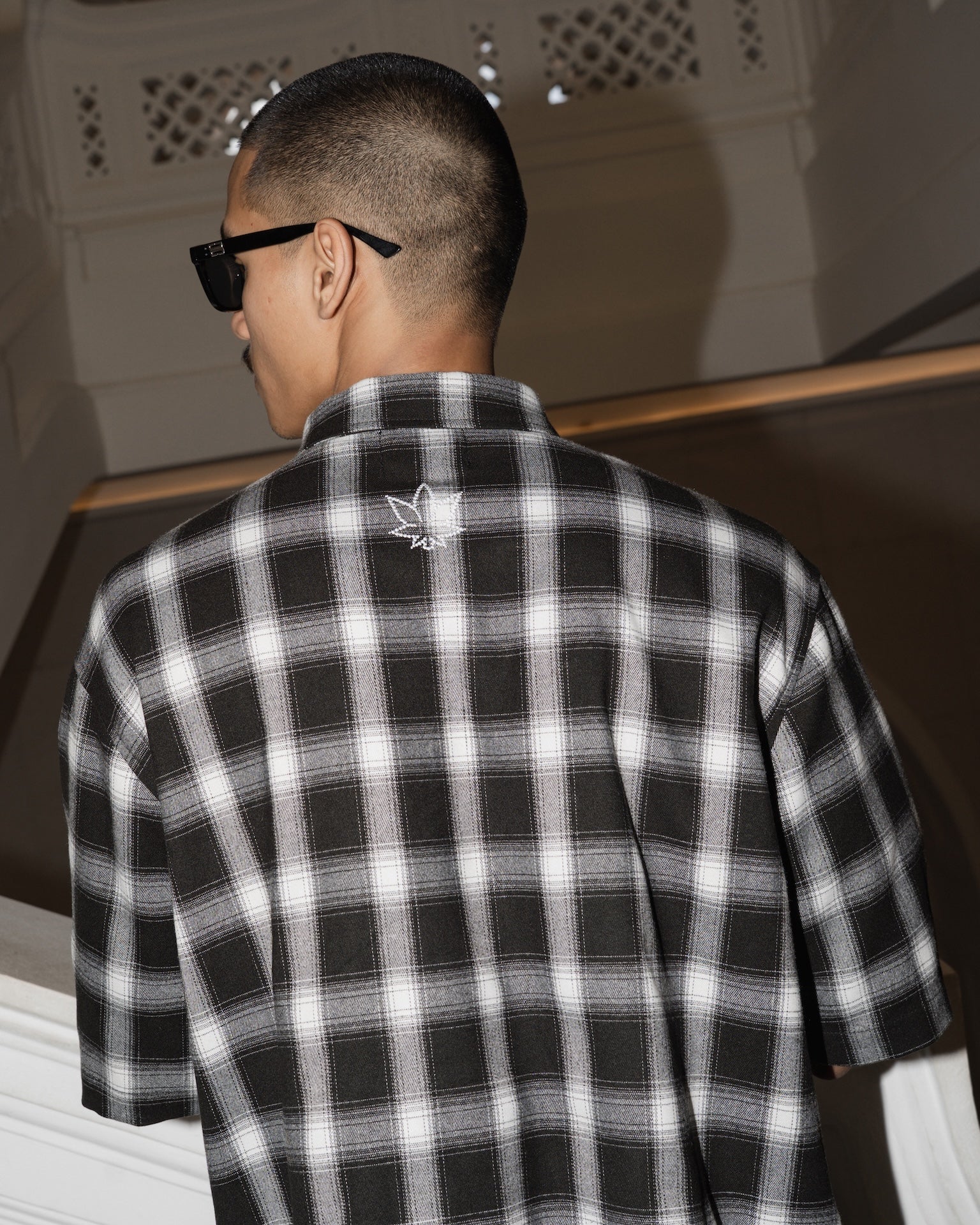 STONED | Pearl Flannel Black - SWAGANZ