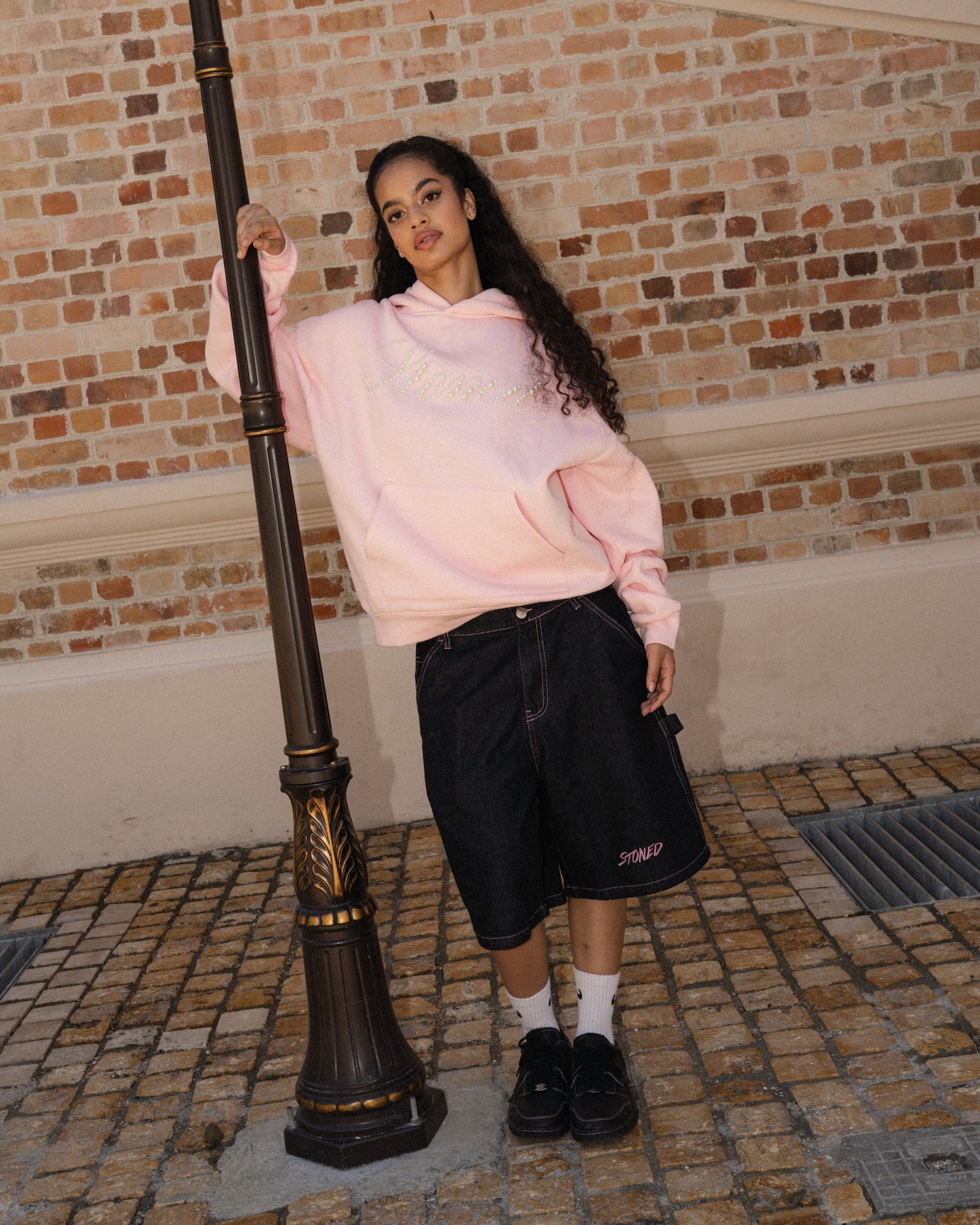 STONED | State Of Mind Hoodie Pink - SWAGANZ