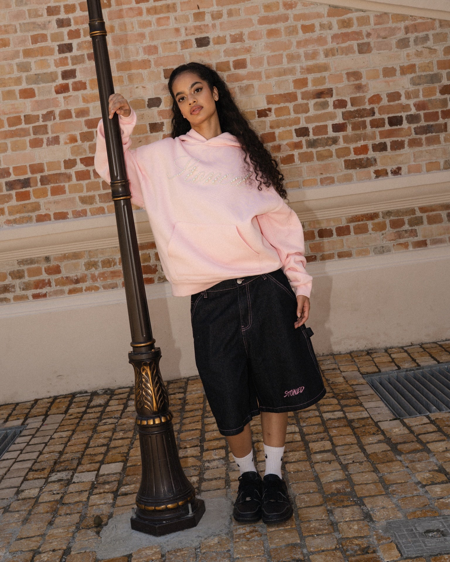 STONED | State Of Mind Hoodie Pink - SWAGANZ