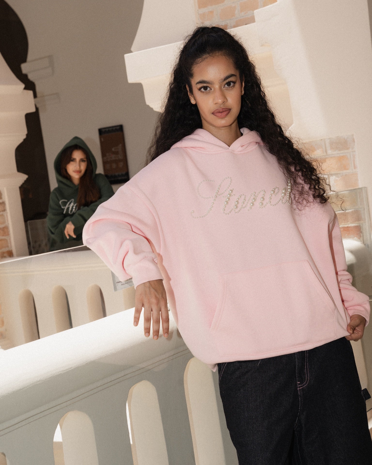STONED | State Of Mind Hoodie Pink - SWAGANZ