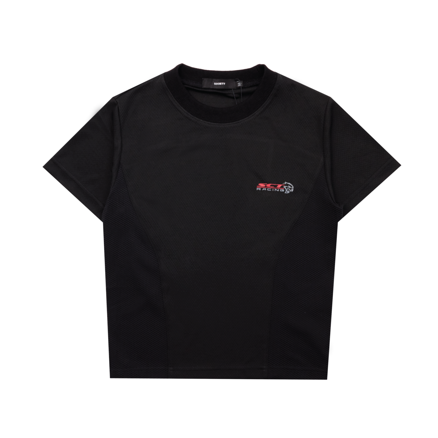 SOCIETY | GT Cropped Tight Top Black