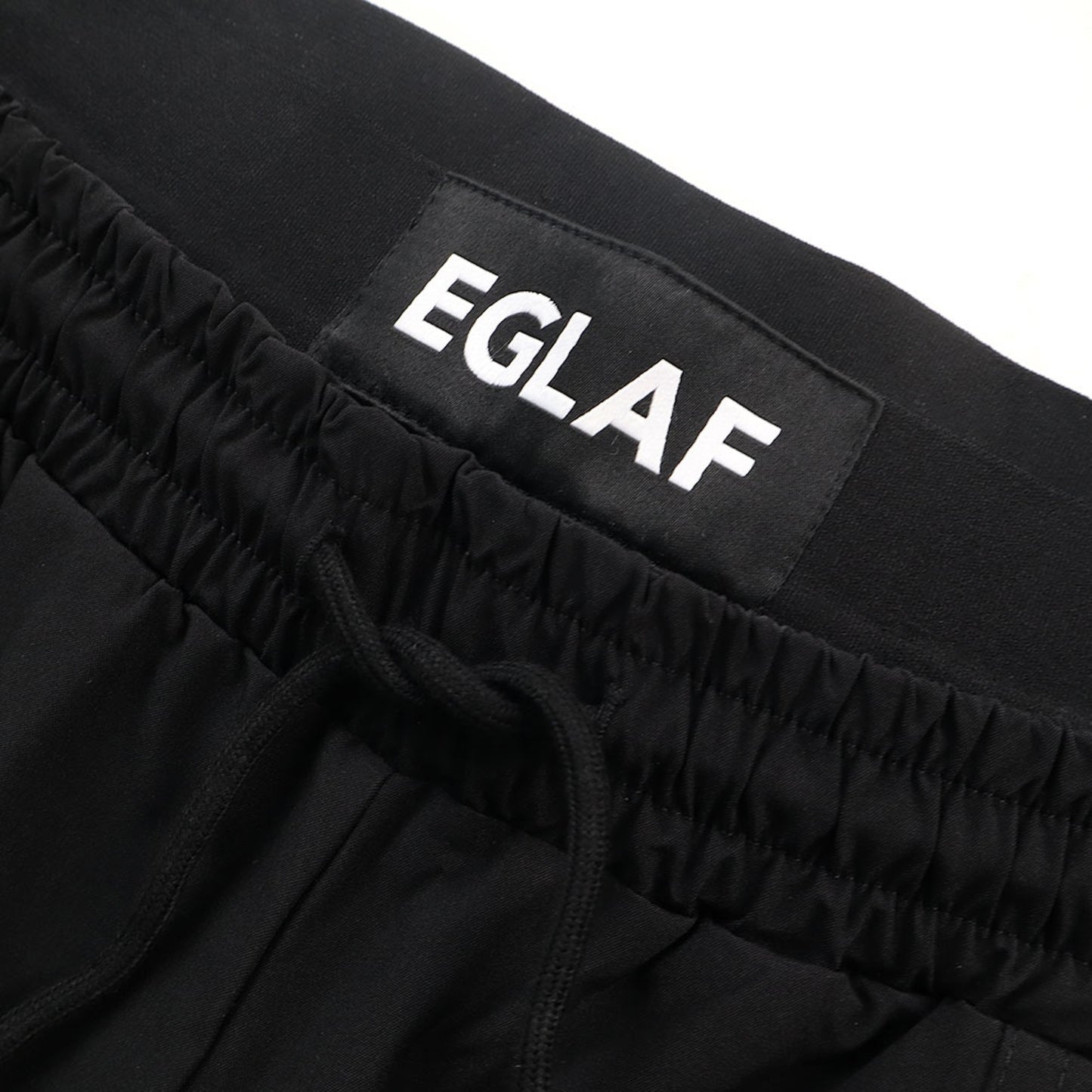 EGLAF | Sculpta Elastic Waist Shorts Black - SWAGANZ