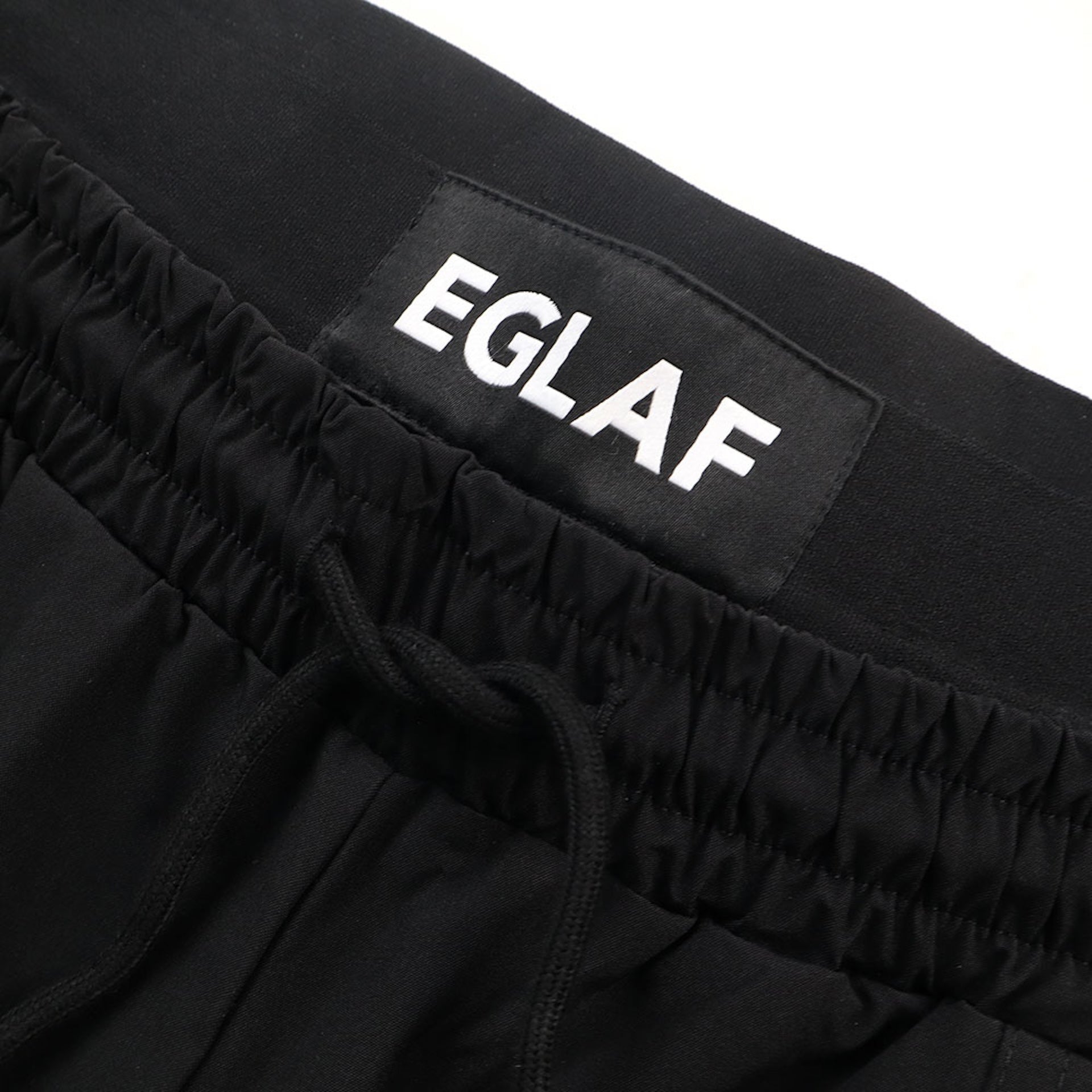 EGLAF | Sculpta Elastic Waist Shorts Black - SWAGANZ