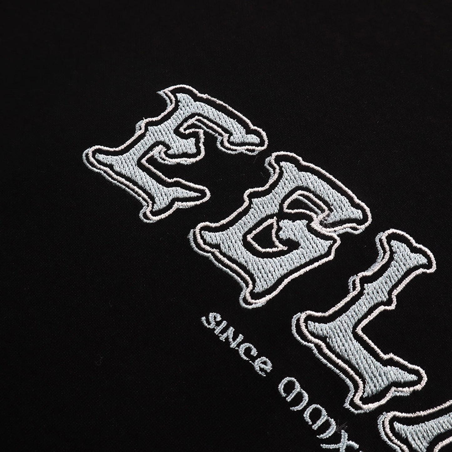 EGLAF | Sculpta Engraved Logo Tee Black