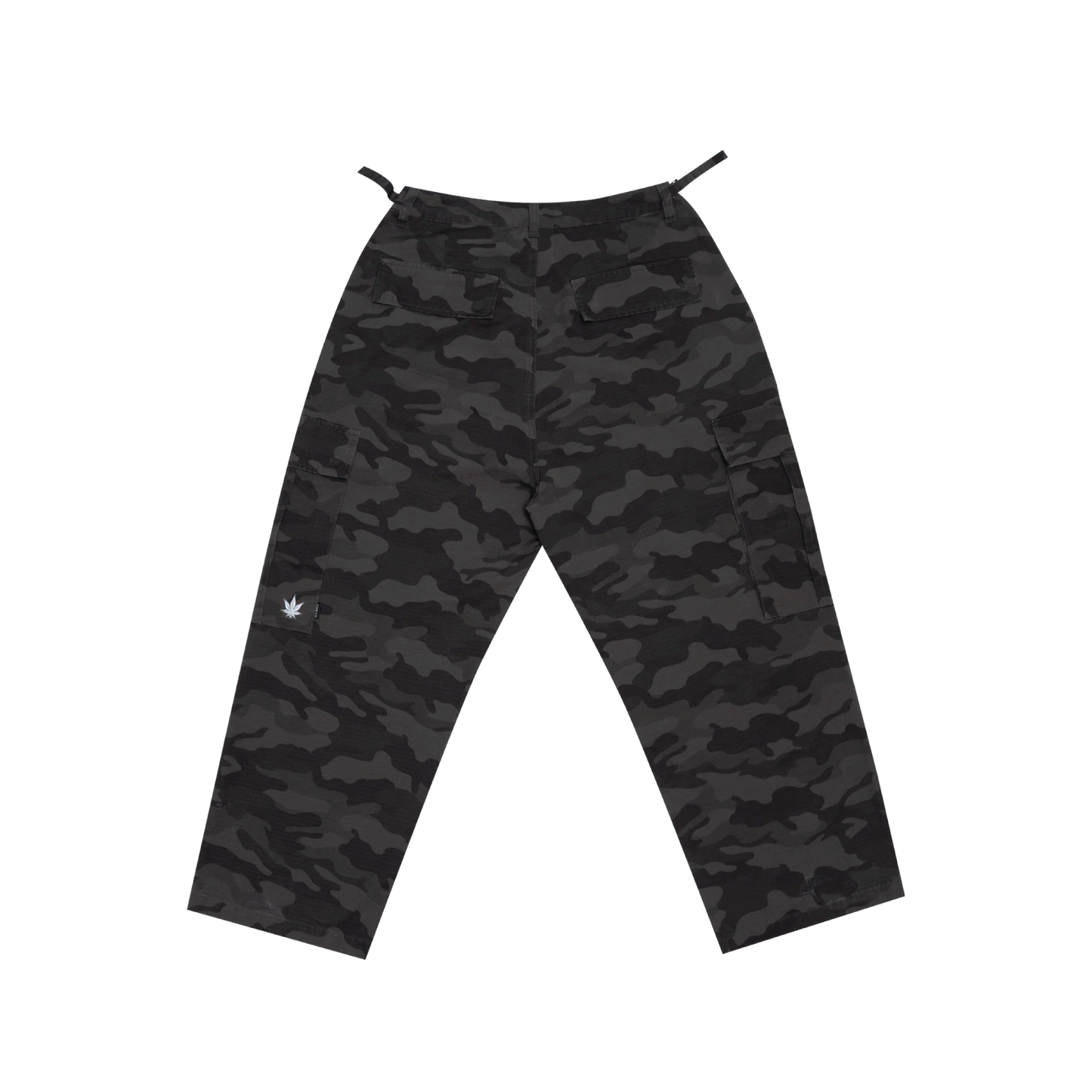 STONED | Camo Cargo Black