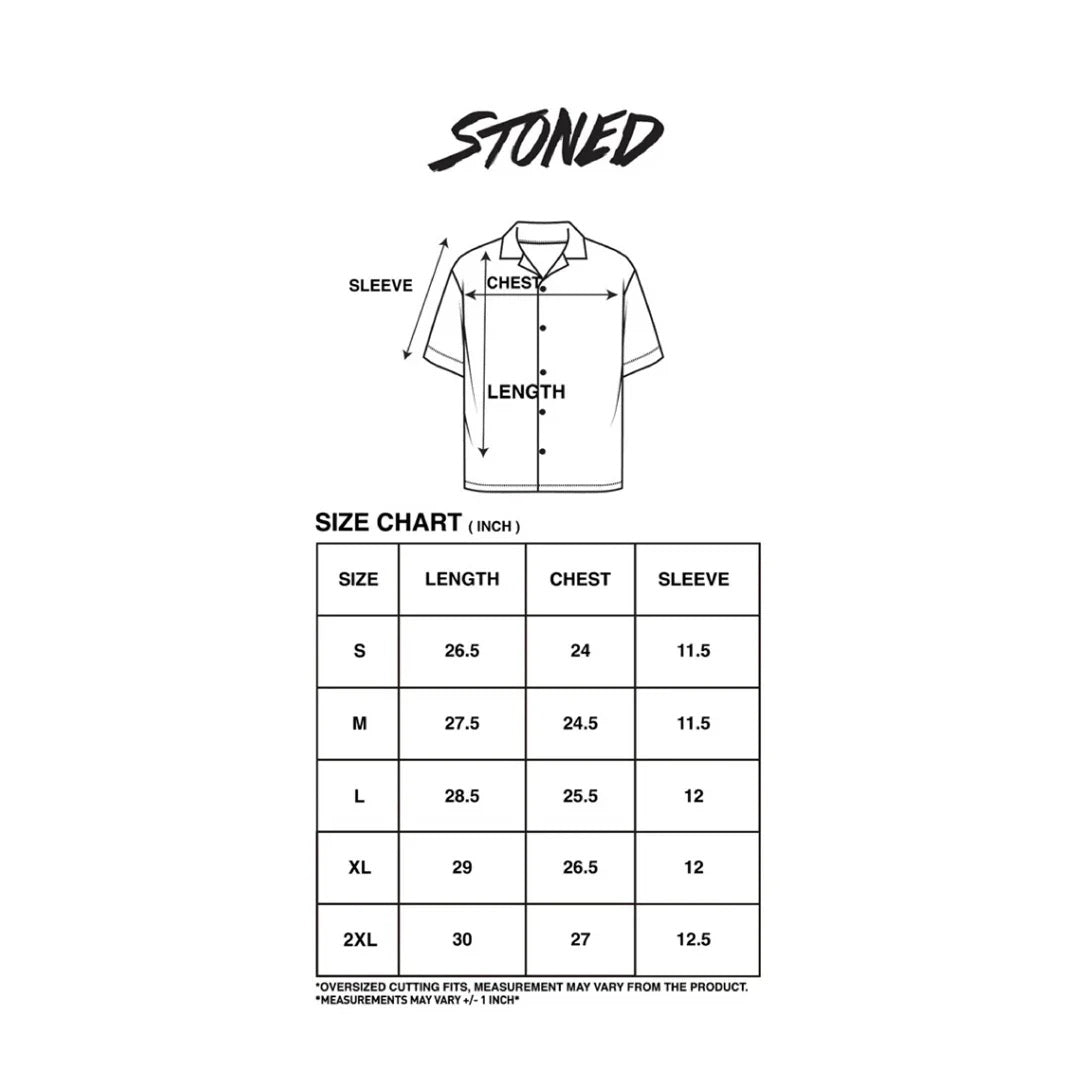 STONED | Pearl Flannel Black - SWAGANZ