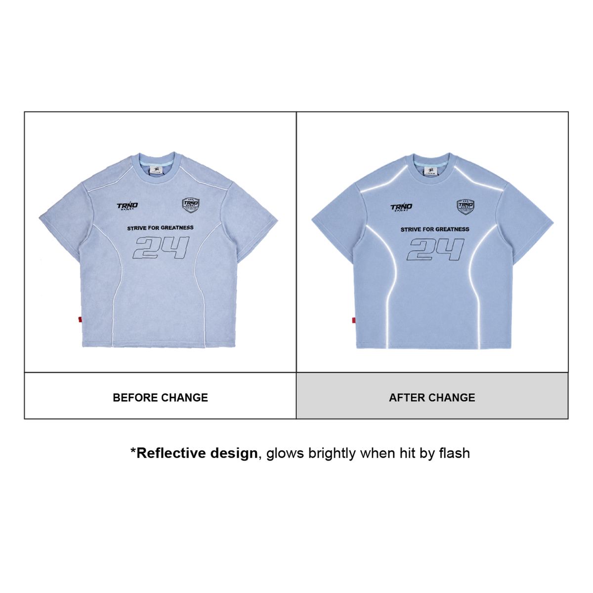 TRNO | Project 24 Reflective T-Shirt - SWAGANZ