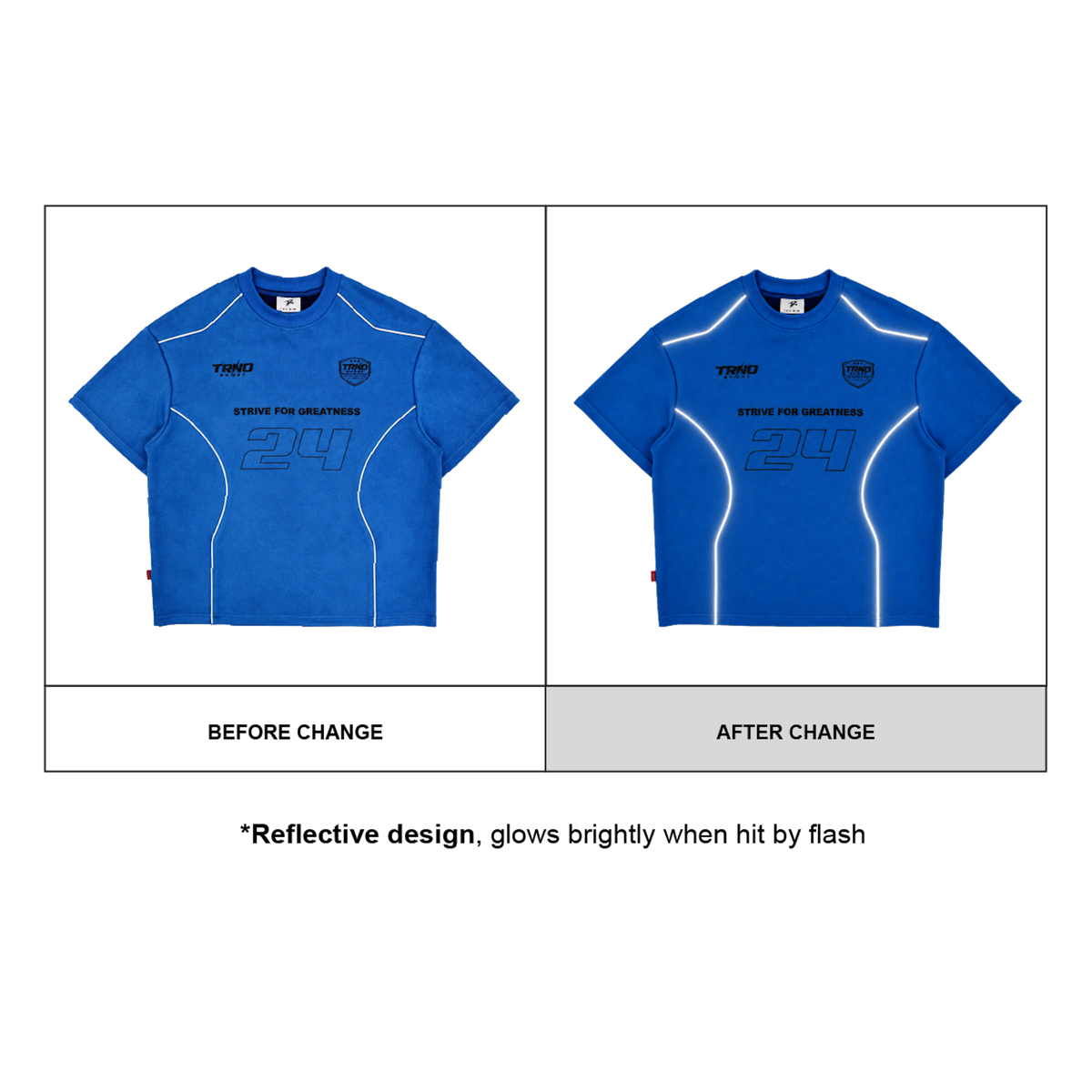 TRNO | Project 24 Reflective T-Shirt - SWAGANZ