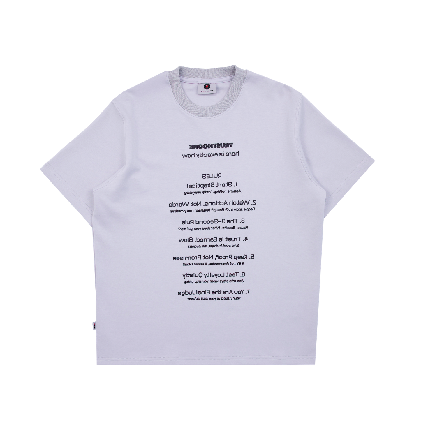 TRNO | Mirrorverse Tee Grey