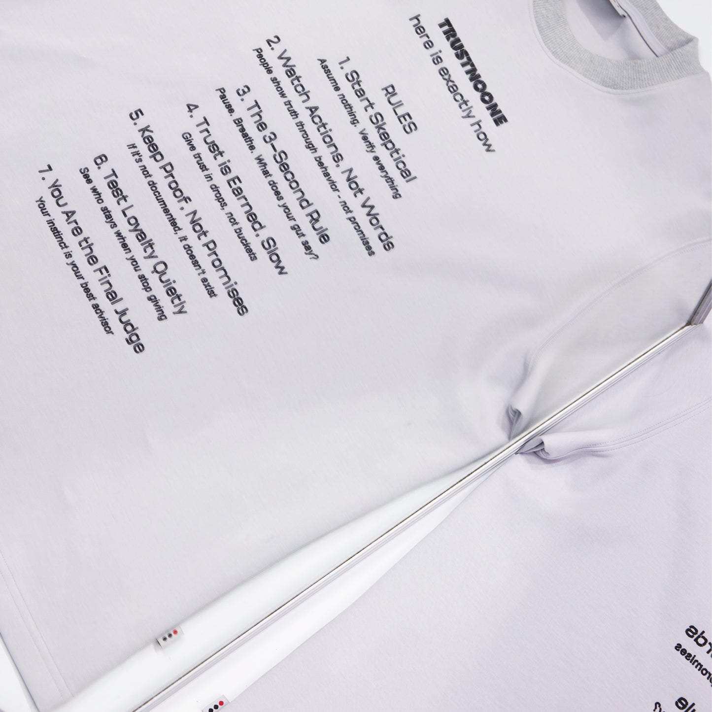 TRNO | Mirrorverse Tee Grey