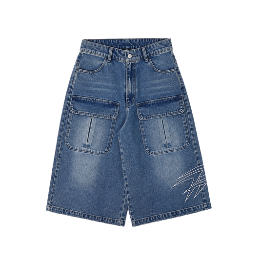 TRNO Trace Denim Short Blue