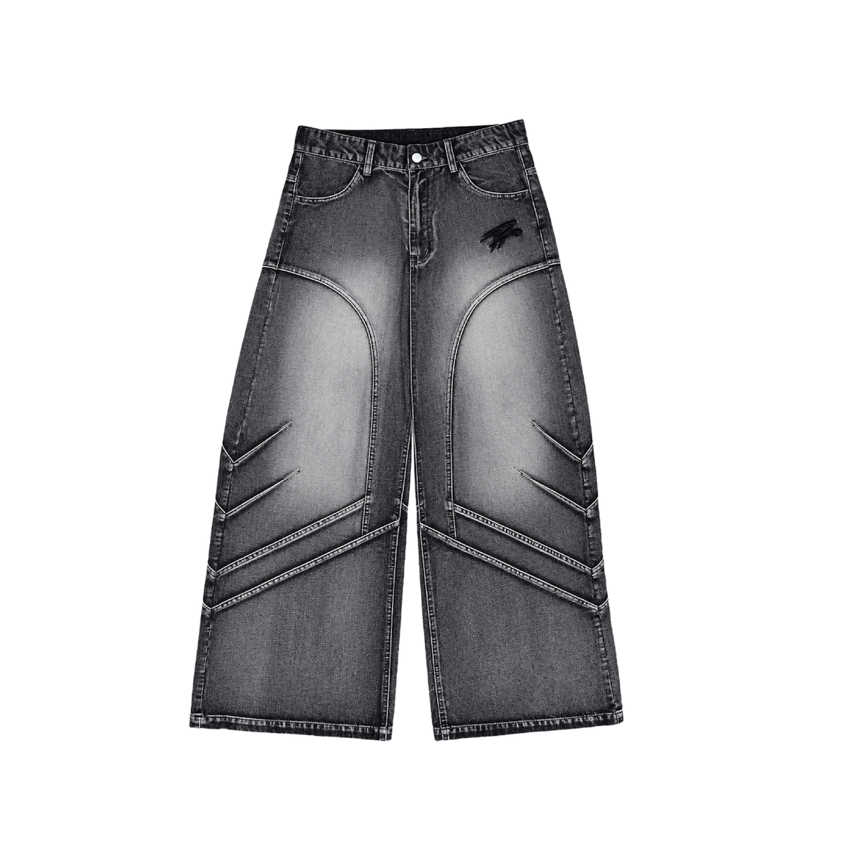 TRNO Arc Denim Pants Black