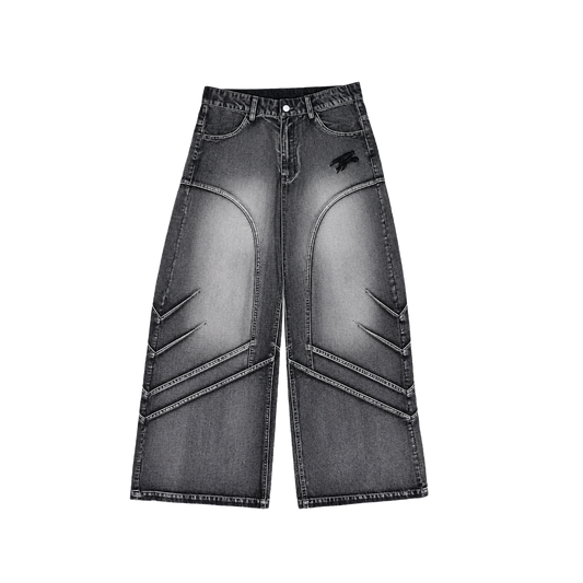 TRNO Arc Denim Pants Black