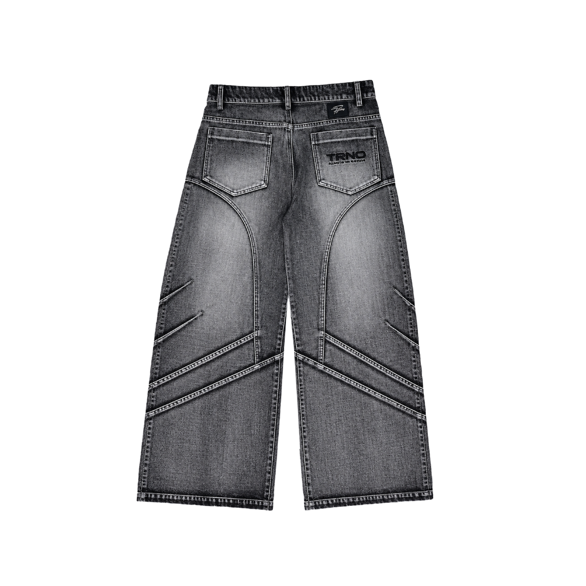 TRNO Arc Denim Pants Black