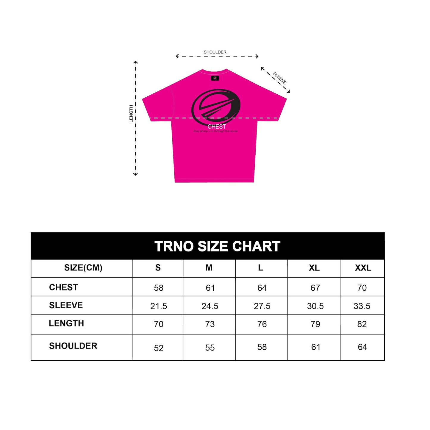 TRNO | Chroma Baby Blue Tee - SWAGANZ