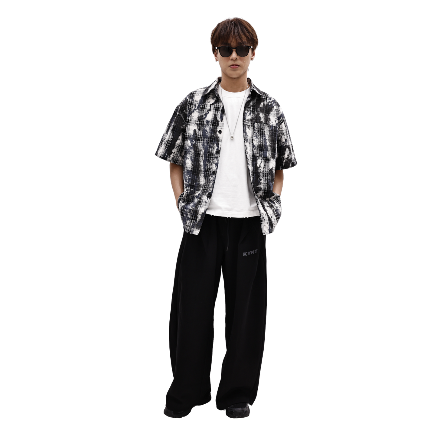 TRNO | Eclipse Shirt Black/White