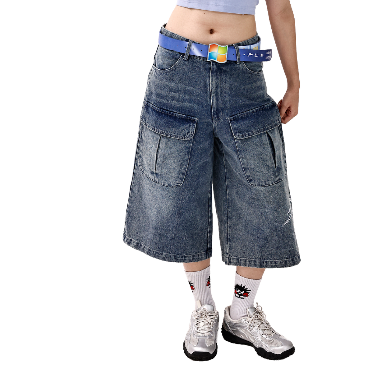 TRNO Trace Denim Short Blue