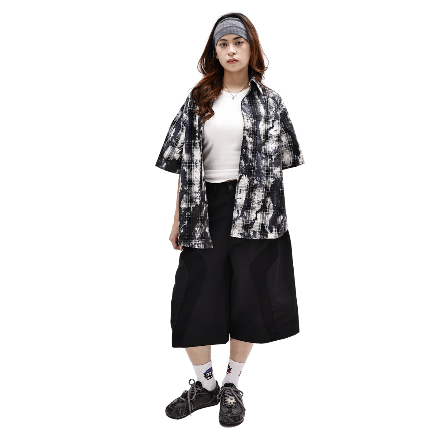 TRNO | Eclipse Shirt Black/White