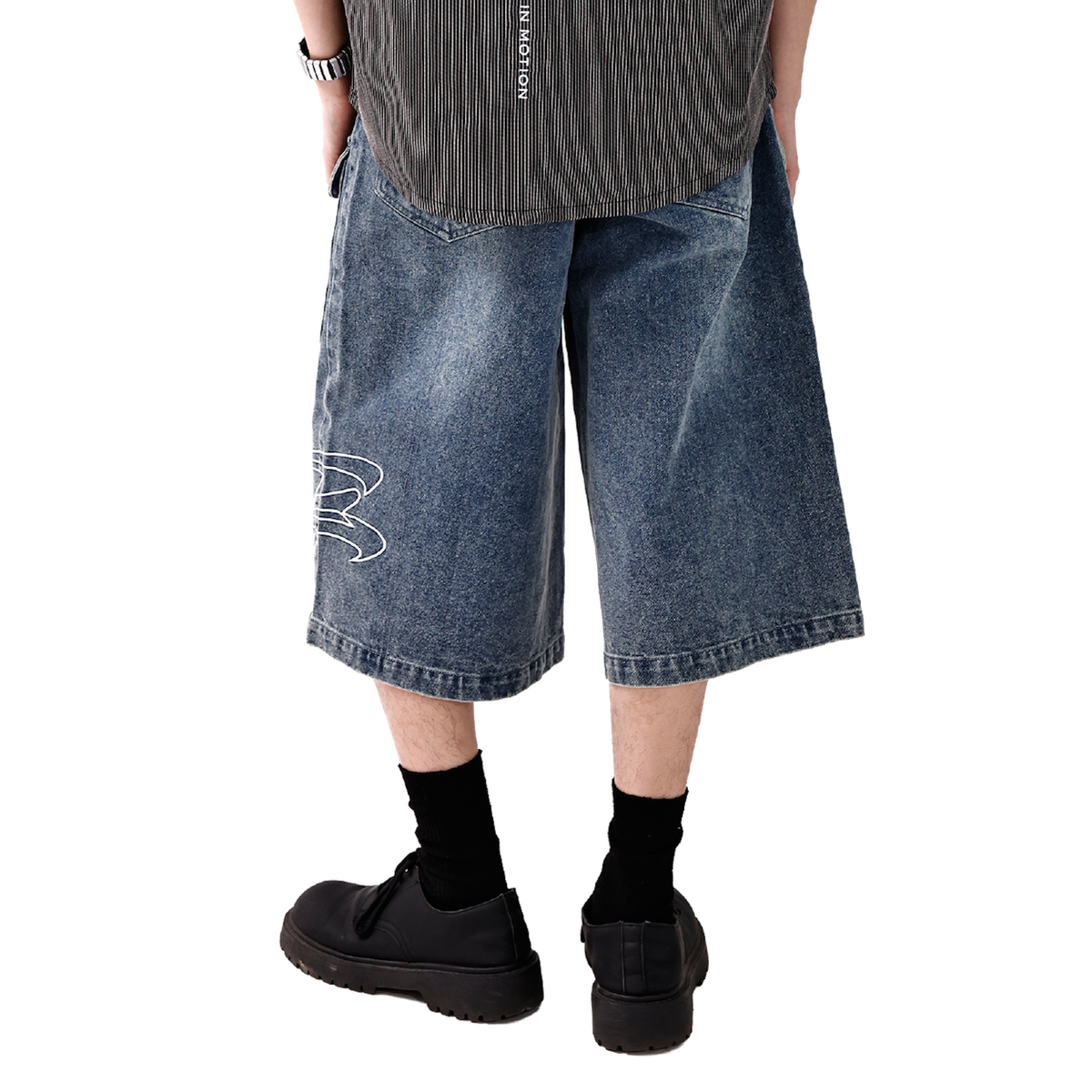 TRNO Trace Denim Short Blue