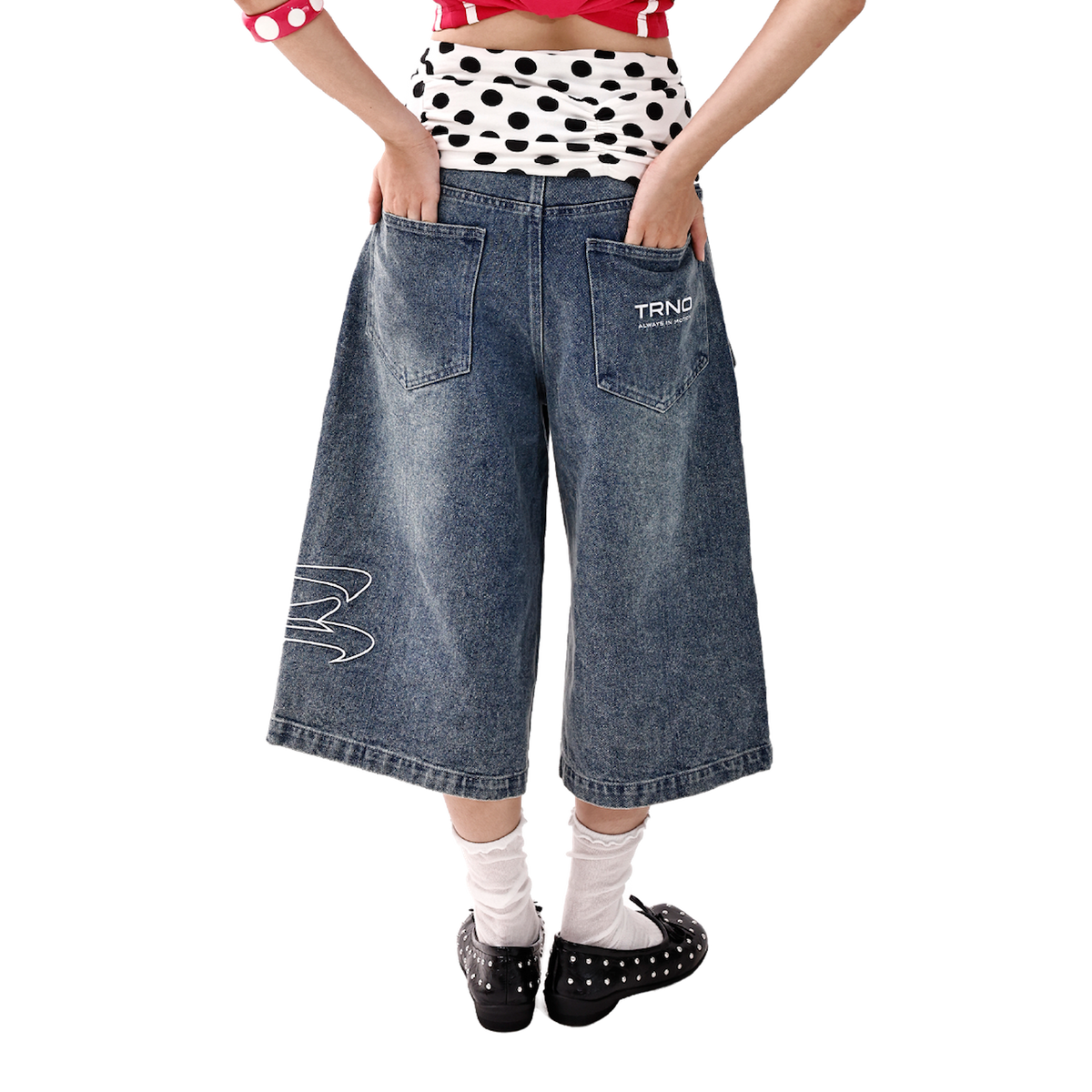 TRNO Trace Denim Short Blue