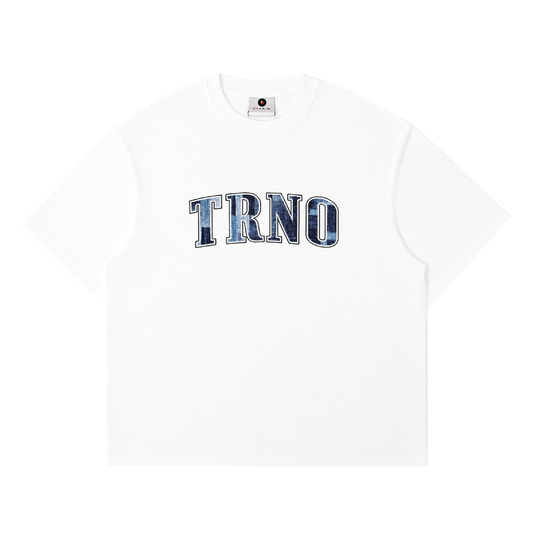 TRNO | Varsity Tee Denim - SWAGANZ