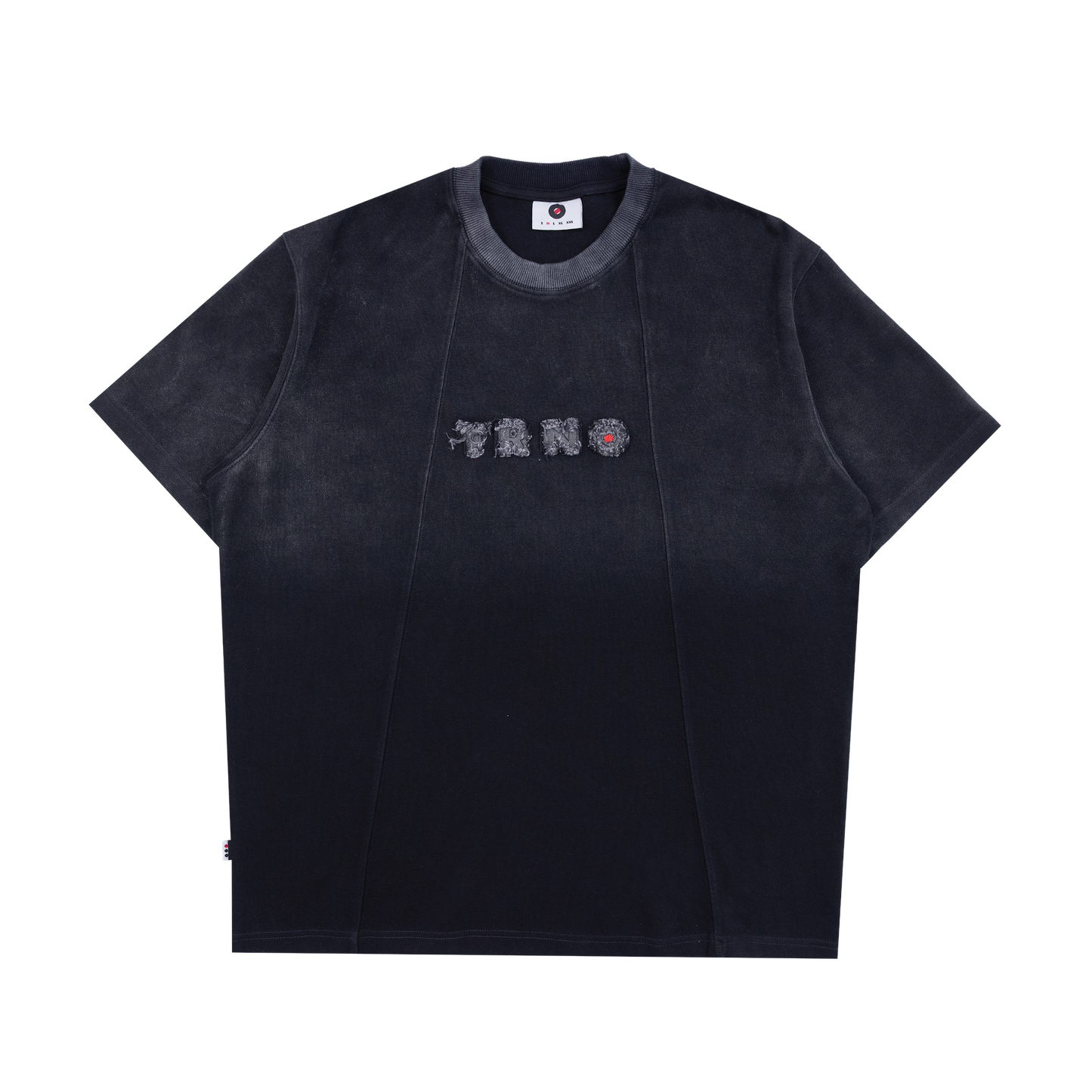 TRNO | Vintage Stitch Washed Tee Black