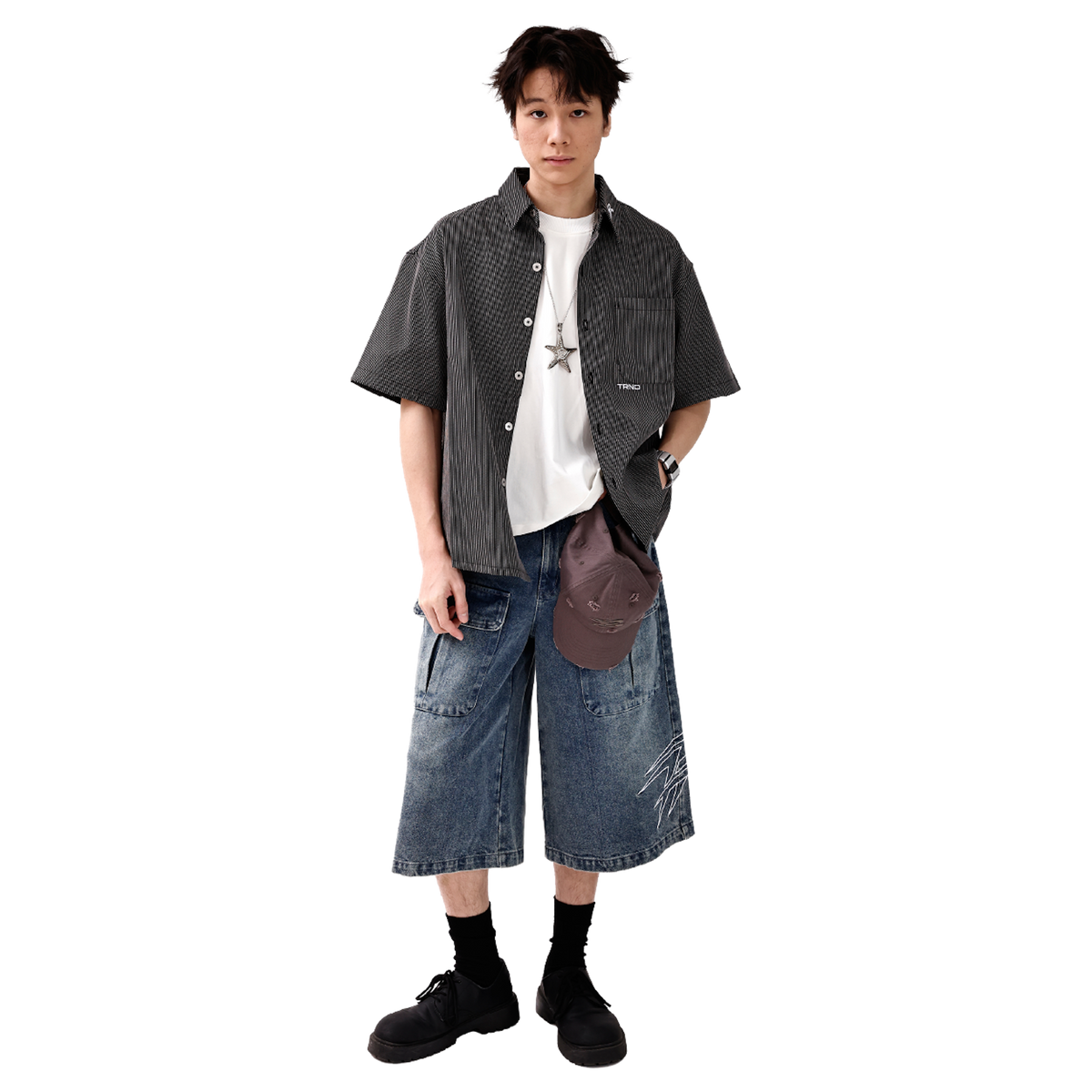 TRNO Grid Shirt