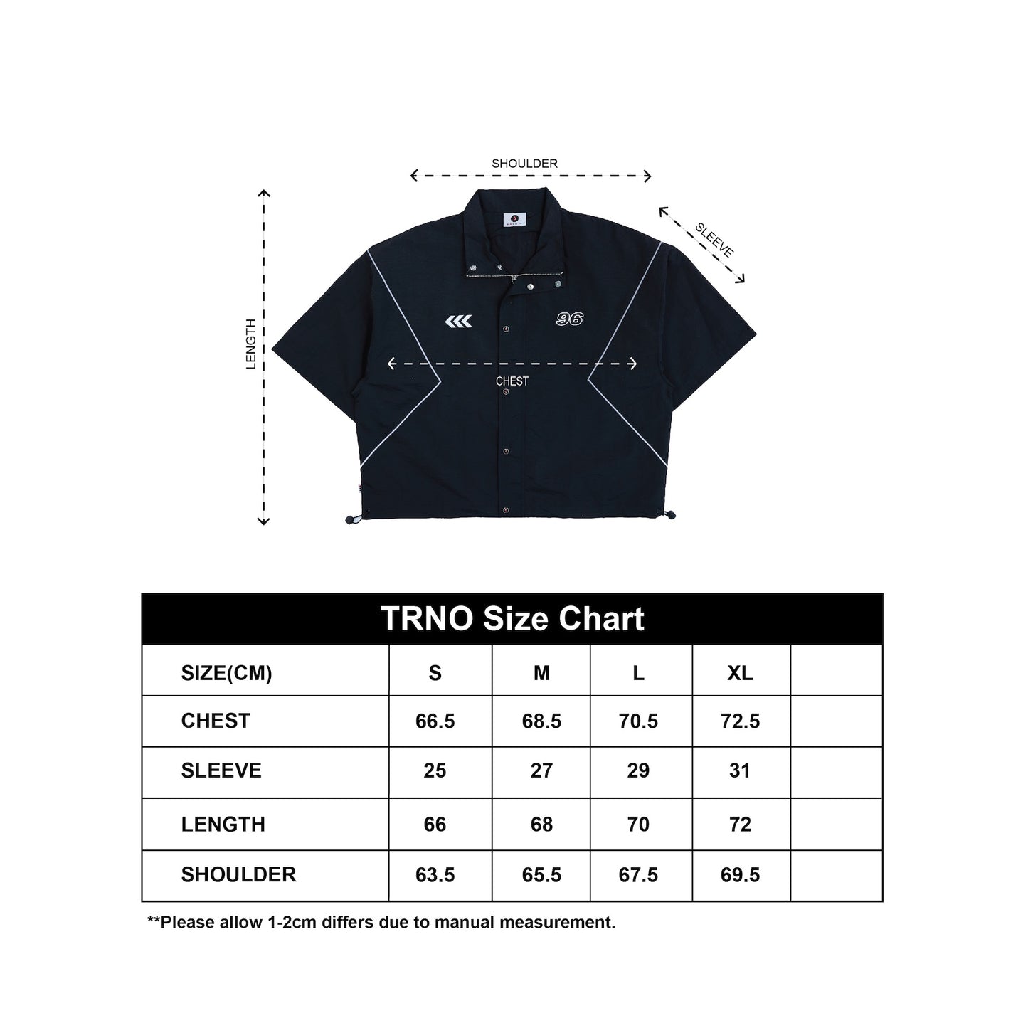 TRNO | Night Form Jacket Black