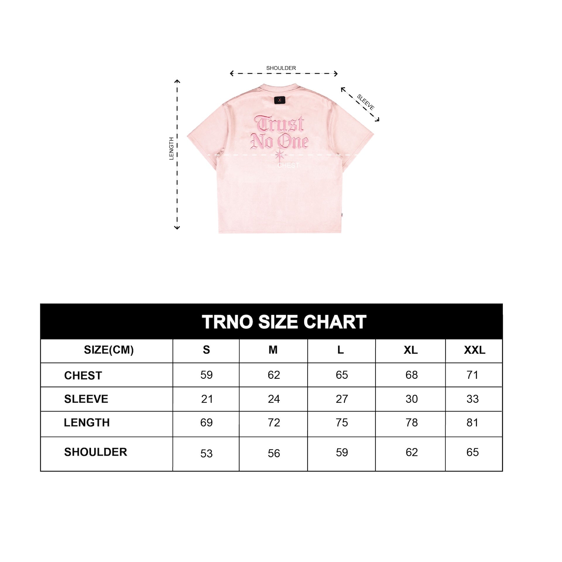 TRNO | Blackout Tee Dusty Pink (Pre-Order Est. 20th May Ship Out) - SWAGANZ