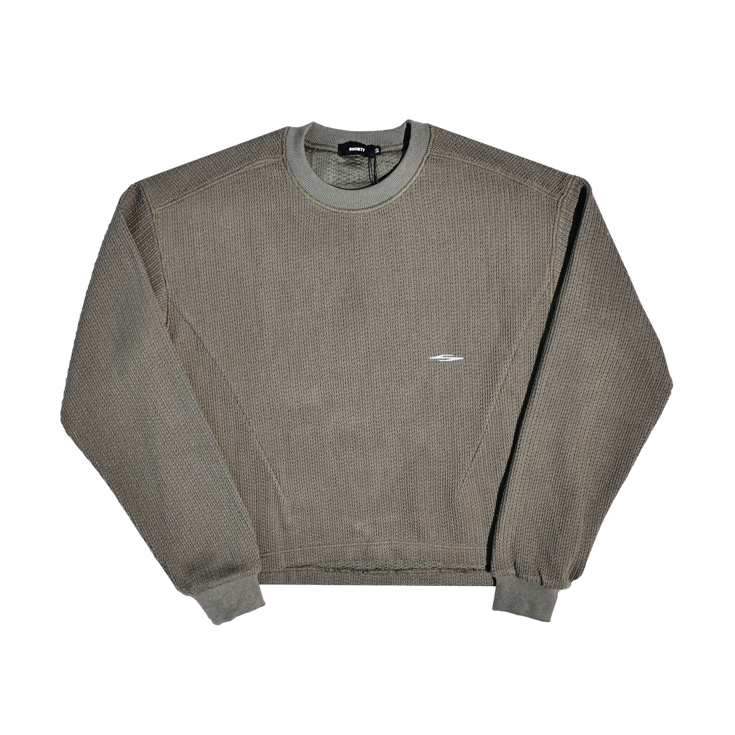 SOCIETY | Orda Mechanica Knitted Uniform L/S Green - SWAGANZ