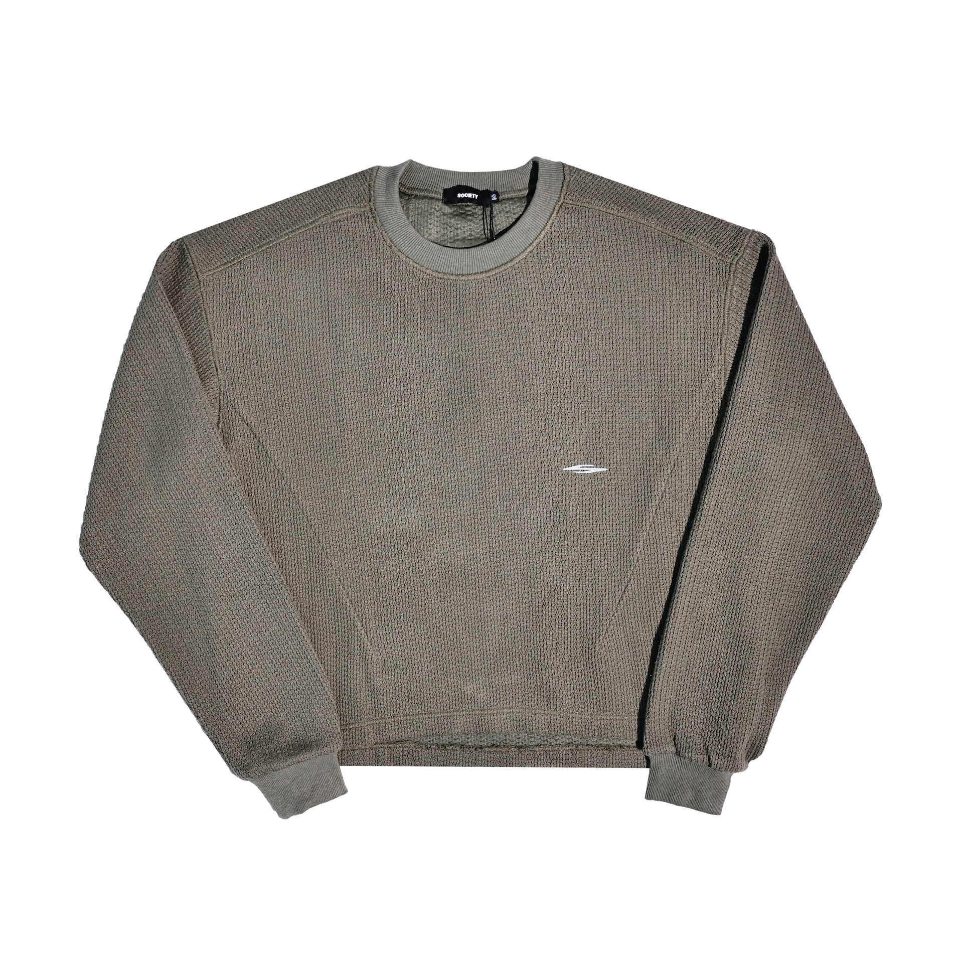 SOCIETY | Orda Mechanica Knitted Uniform L/S Green - SWAGANZ