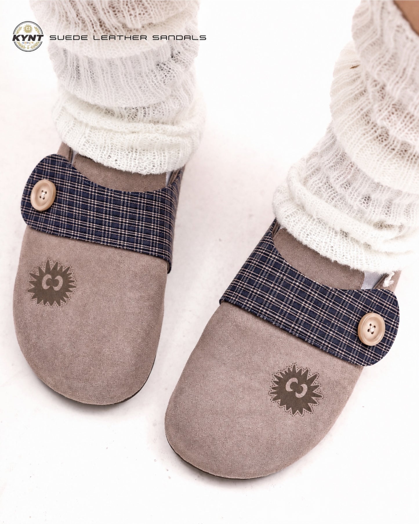 KEYNOTE | Sport Club Suede Leather Sandals