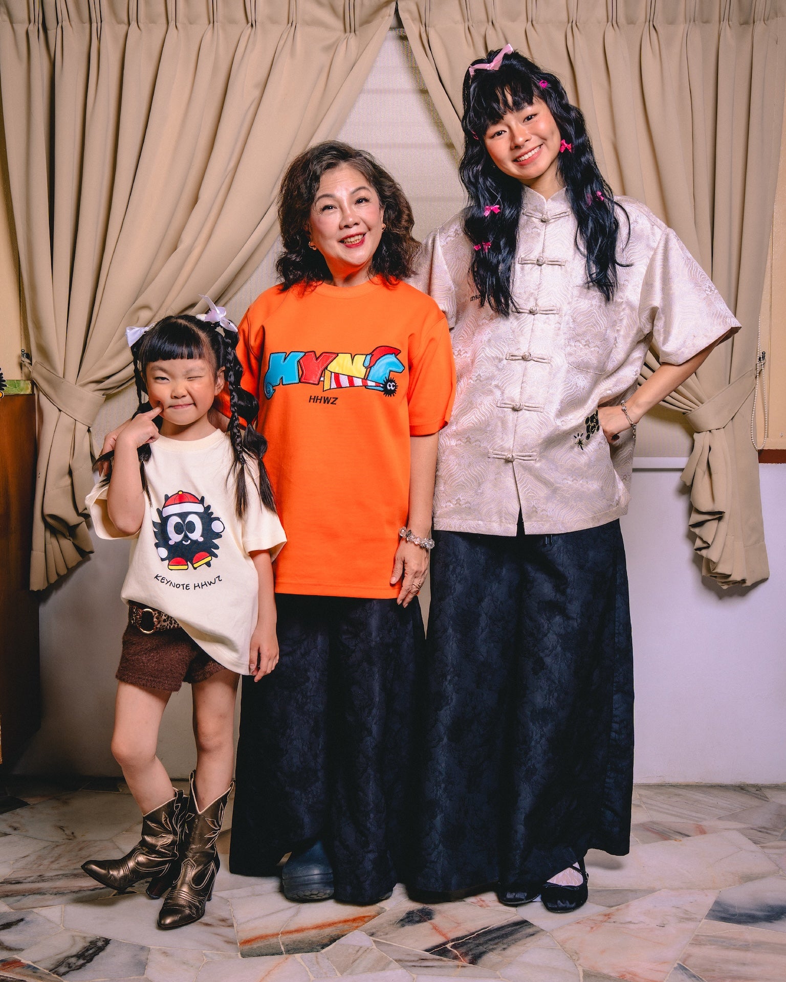 KEYNOTE | Knighty Kiki Tee Orange - SWAGANZ