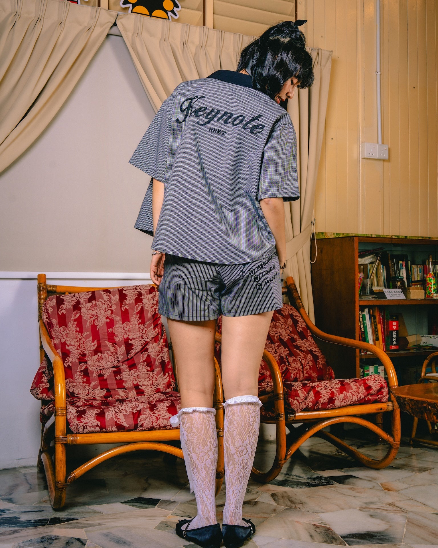 KEYNOTE | Ki-Goal Stripe Shirt Black/White - SWAGANZ