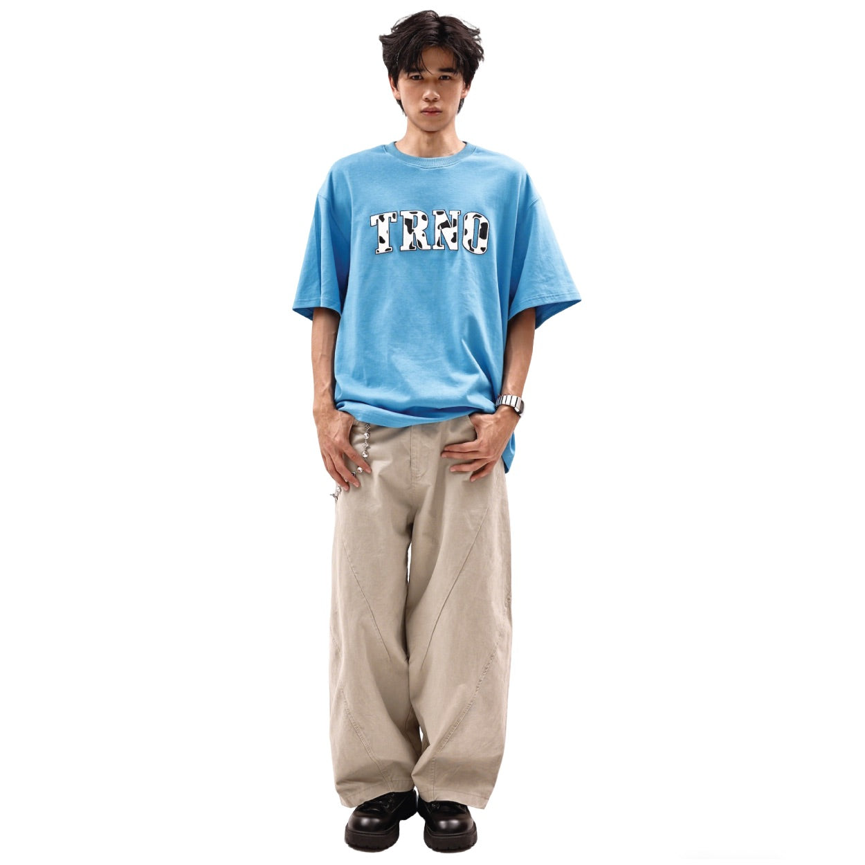 TRNO | Varsity Tee Milky - SWAGANZ