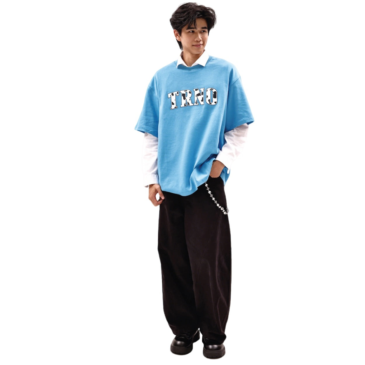 TRNO | Varsity Tee Milky - SWAGANZ
