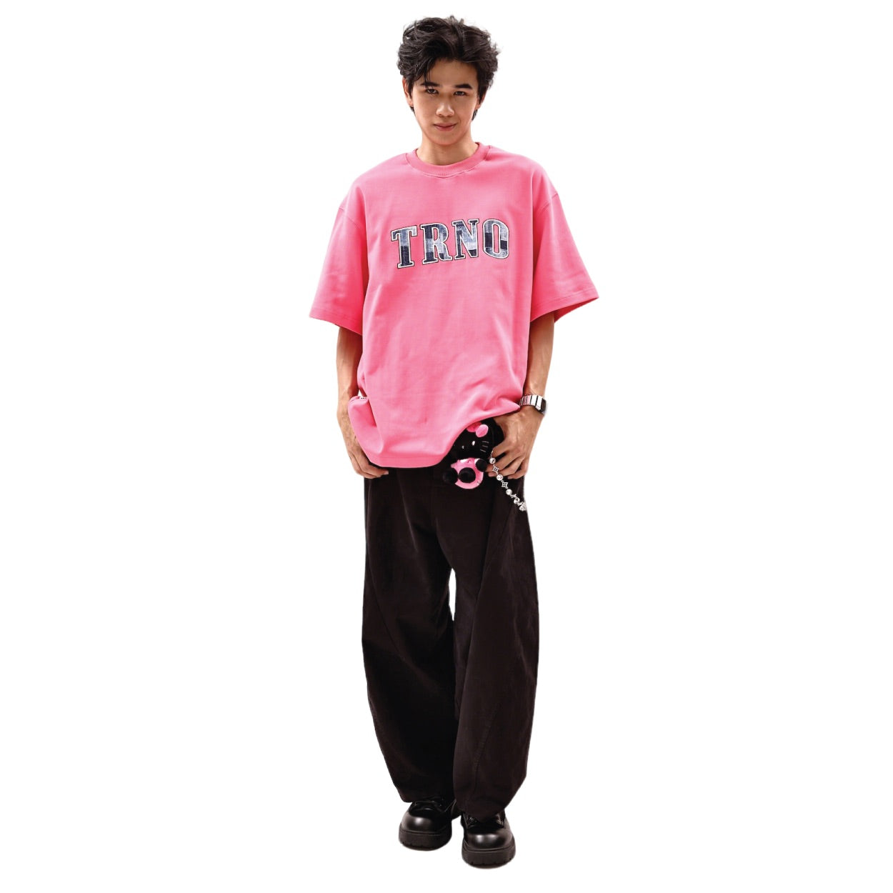 TRNO | Varsity Tee Denim - SWAGANZ