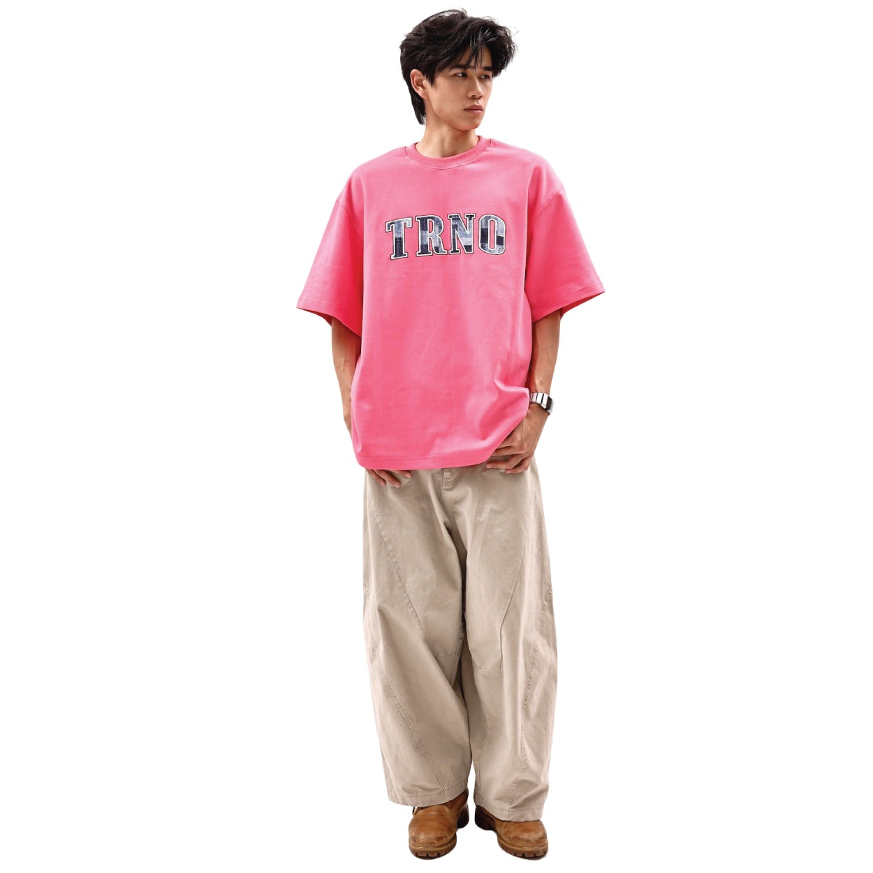 TRNO | Varsity Tee Denim - SWAGANZ