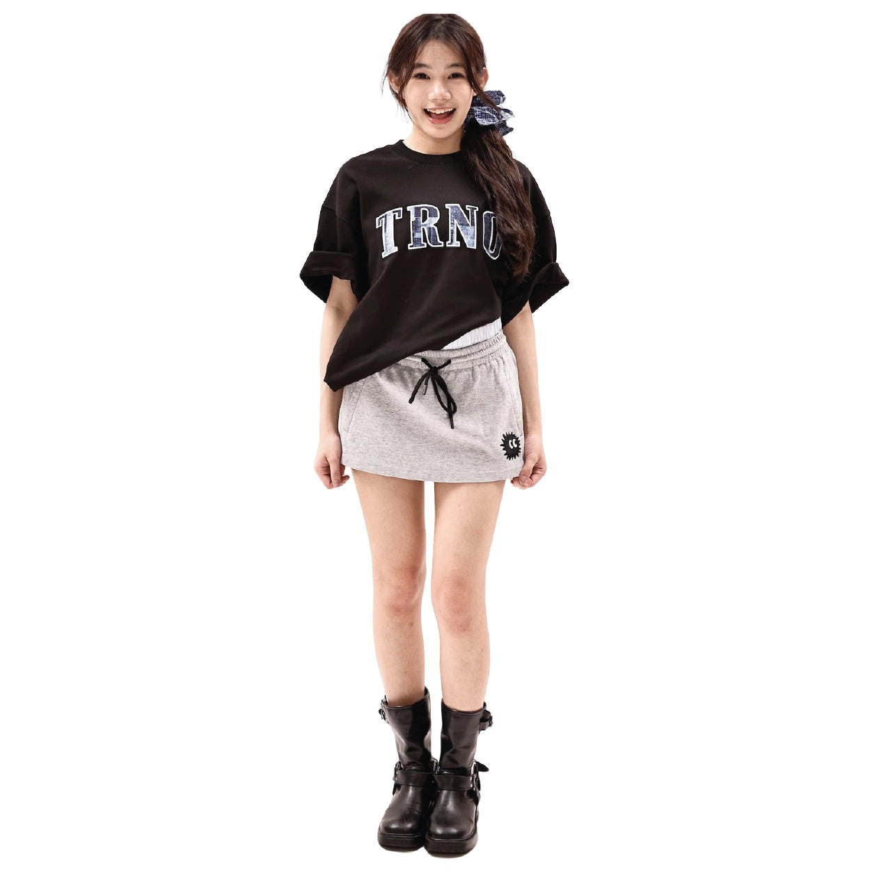 TRNO | Varsity Tee Denim - SWAGANZ