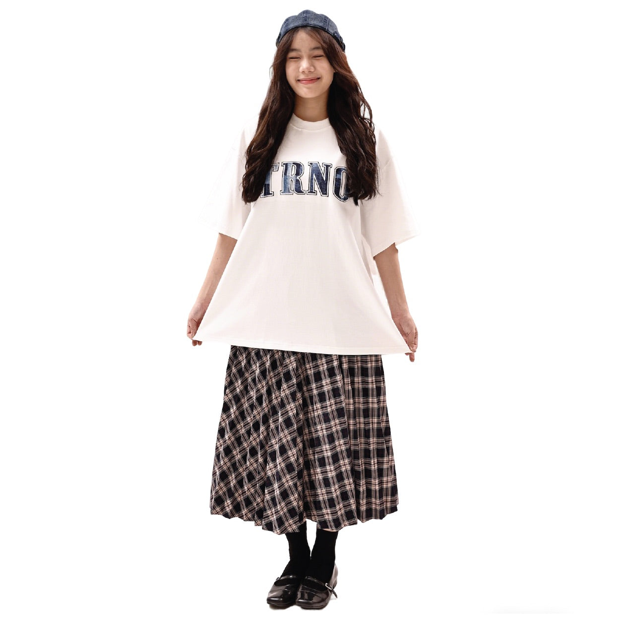 TRNO | Varsity Tee Denim - SWAGANZ
