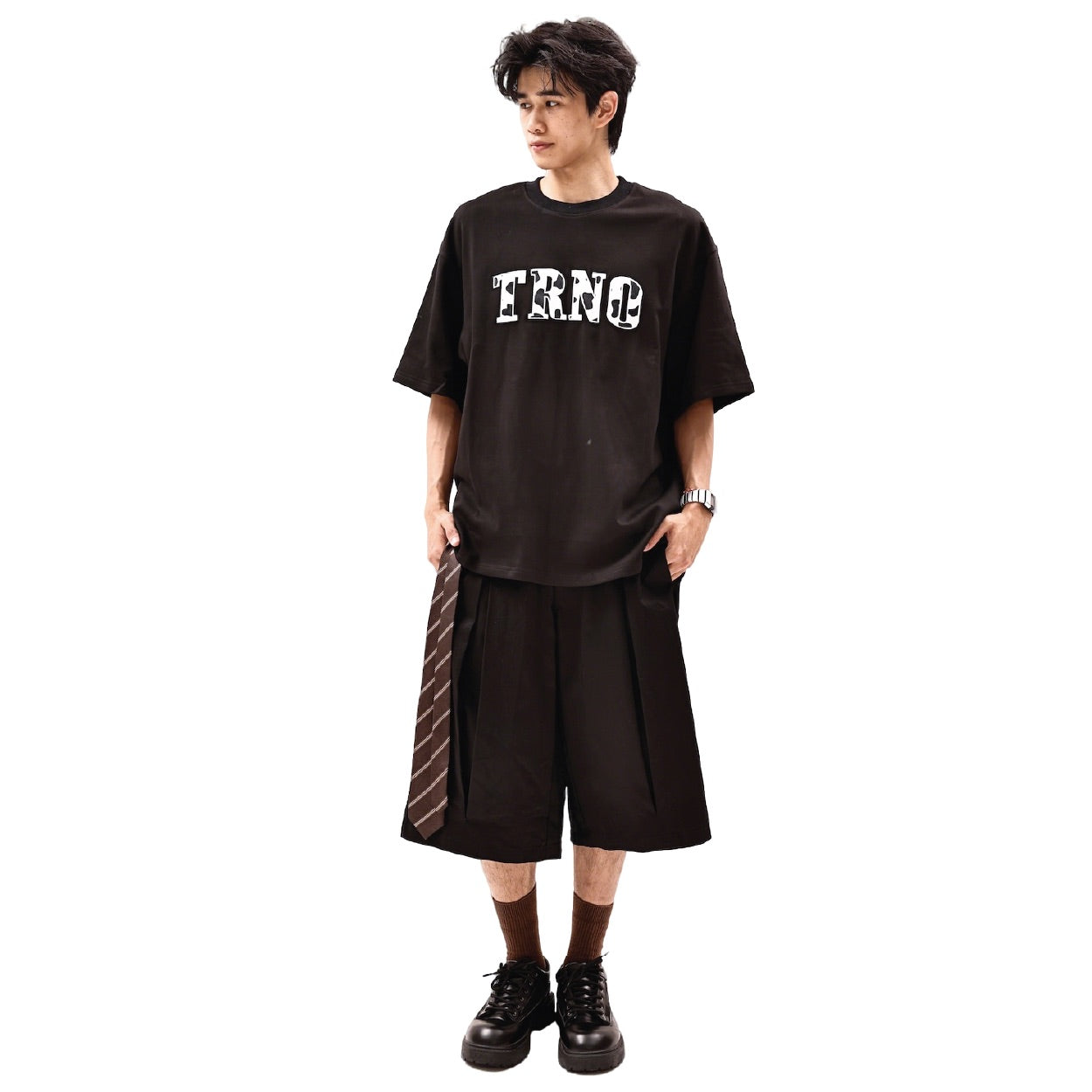 TRNO | Varsity Tee Milky - SWAGANZ