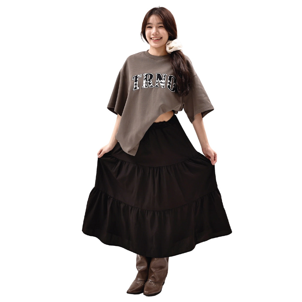 TRNO | Varsity Tee Check - SWAGANZ