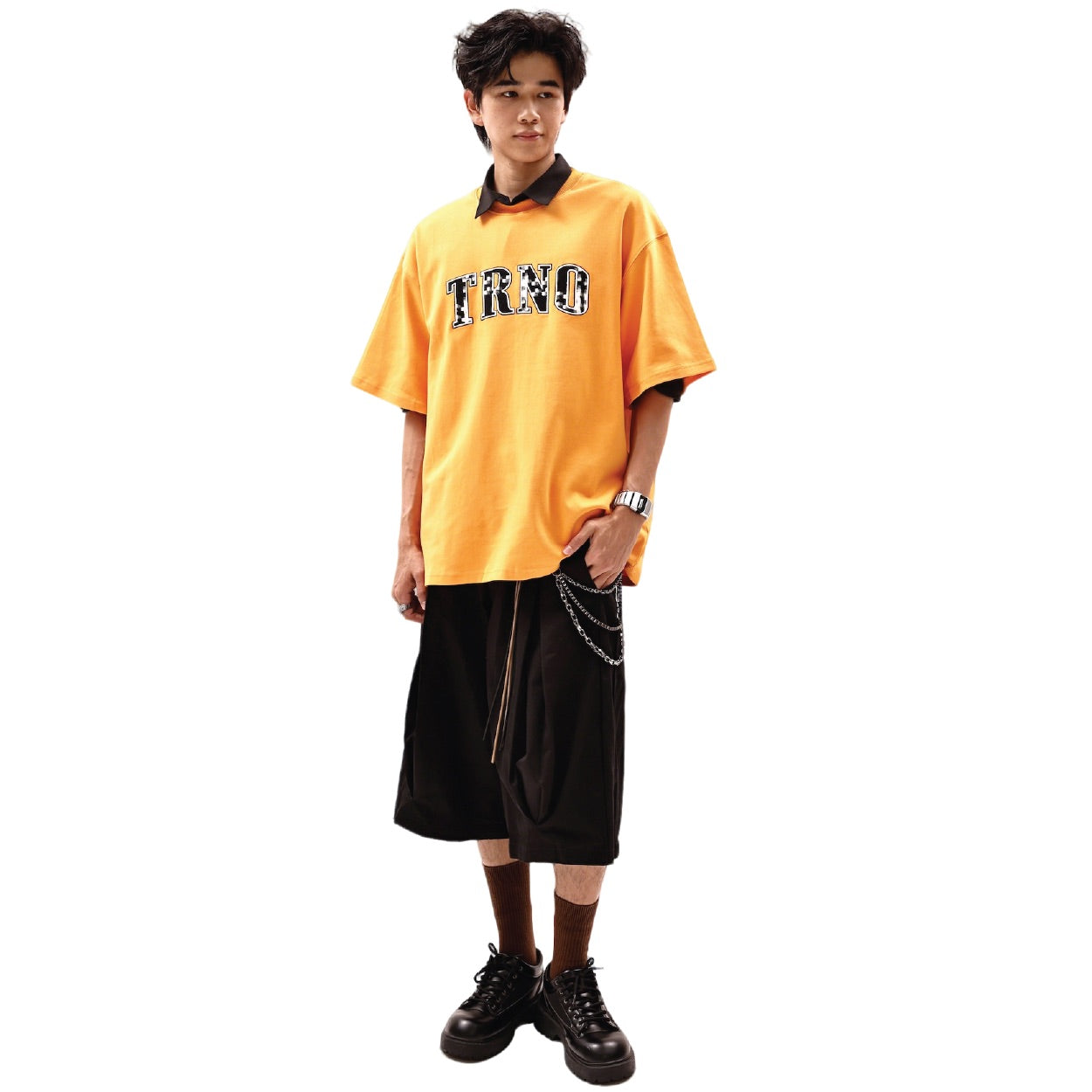 TRNO | Varsity Tee Check - SWAGANZ